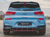 Street PRO Rear Side Diffusers compatible with Hyundai i30 N Mk3 Hatchback