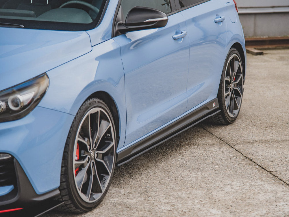 Maxton Racing Side Skirt Diffusers Hyundai I30 N MK3 / MK3 FL Hatchback/ Fastback (2017-)