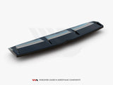 Central Rear Splitter compatible with Hyundai i30 Mk3 N Fastback