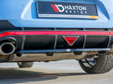 MAXTON DESIGN Central Rear Splitter (Vertical Bars) Hyundai I30 Mk3 N Fastback