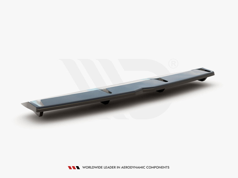 MAXTON DESIGN Central Rear Splitter (Vertical Bars) Hyundai I30 Mk3 N Fastback
