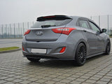 Rear Splitter compatible with Hyundai i30 Mk2