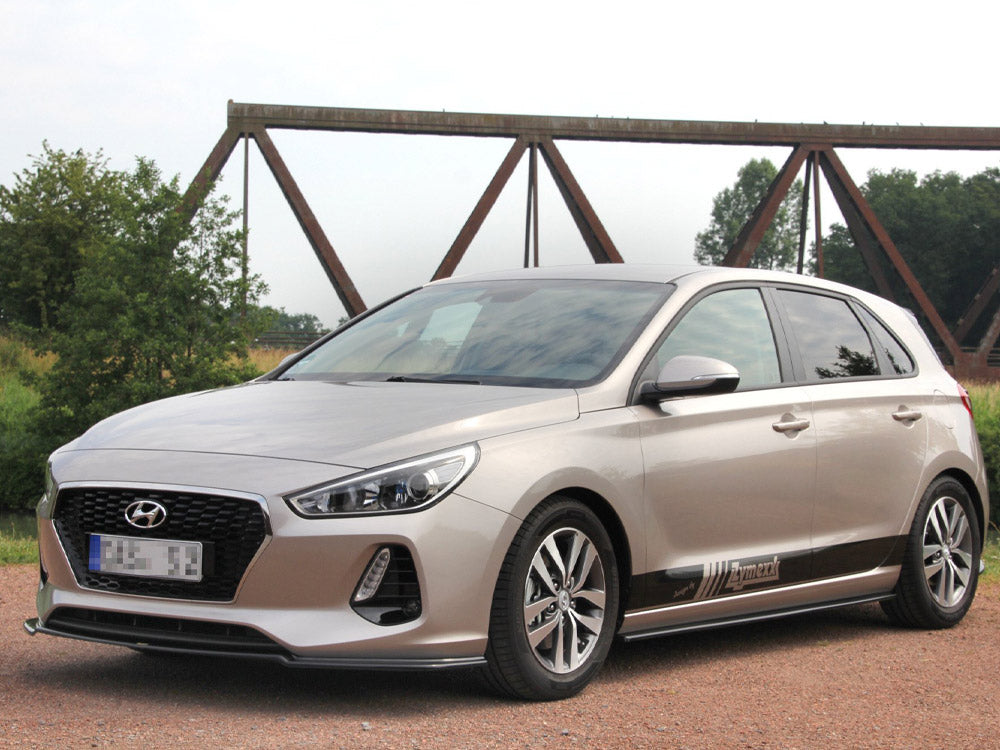 Front Splitter V.1 compatible with Hyundai i30 Mk3 Hatchback