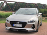 Front Splitter V.1 compatible with Hyundai i30 Mk3 Hatchback