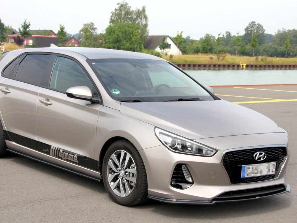 Front Splitter V.1 compatible with Hyundai i30 Mk3 Hatchback