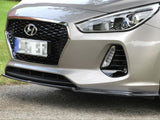 Front Splitter V.1 compatible with Hyundai i30 Mk3 Hatchback