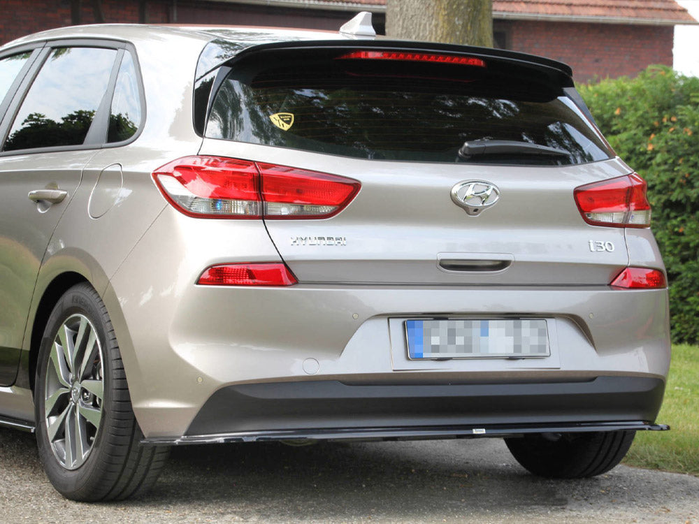 Rear Splitter compatible with Hyundai i30 Hatchback Mk3