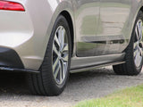 Side Skirts Diffusers compatible with Hyundai i30 Mk3 Hatchback - Textured
