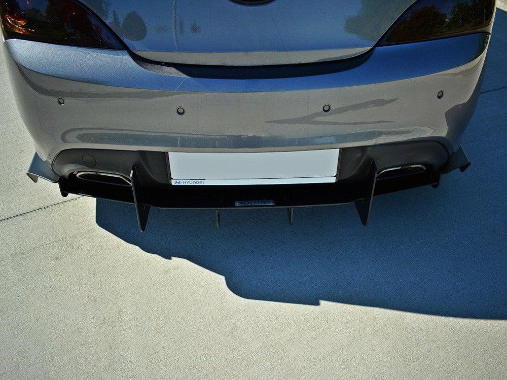 Rear Diffuser compatible with Hyundai Genesis Mk1 Coupe (2009-2012)
