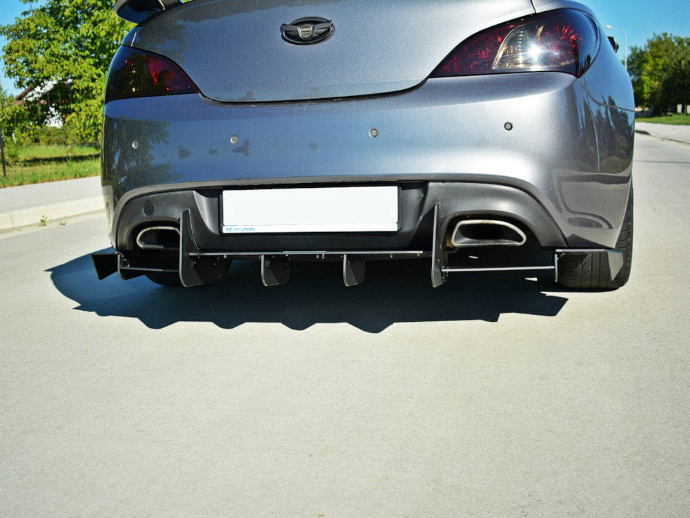 Rear Diffuser compatible with Hyundai Genesis Mk1 Coupe (2009-2012)