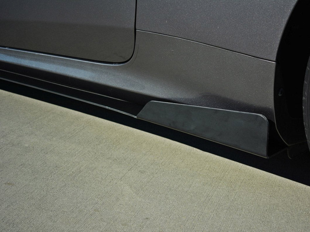 Racing Side Skirts Diffusers compatible with Hyundai Genesis Mk1 Coupe (2009-2012)