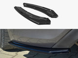 Rear Side Splitters compatible with Hyundai Genesis Mk1 Coupe (2009-2012) - Textured