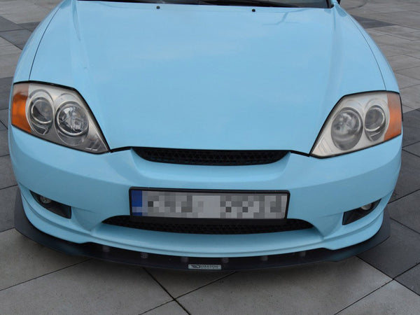 MAXTON DESIGN Front Racing Splitter Hyundai Tiburon (Coupe) MK2 Facelift (2005-2008)