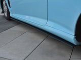 Racing Side Skirts Diffusers compatible with Hyundai Tiburon (Coupe) Mk2 Facelift (2005-2008)