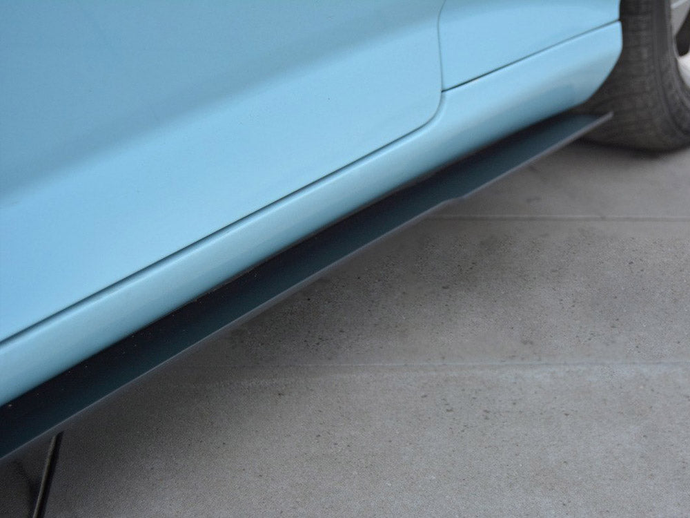 Racing Side Skirts Diffusers compatible with Hyundai Tiburon (Coupe) Mk2 Facelift (2005-2008)