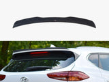 Spoiler Extension compatible with Hyundai Tucson Mk3 Facelift (2018-UP) - Textured