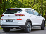 Spoiler Extension compatible with Hyundai Tucson Mk3 Facelift (2018-UP) - Textured