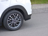 Rear Side Splitters compatible with Hyundai Tucson Mk3 Facelift