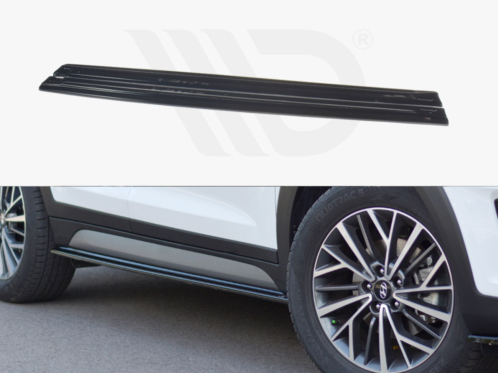 Side Skirts Diffusers Hyundai Tucson MK3 Facelift (2018-UP)