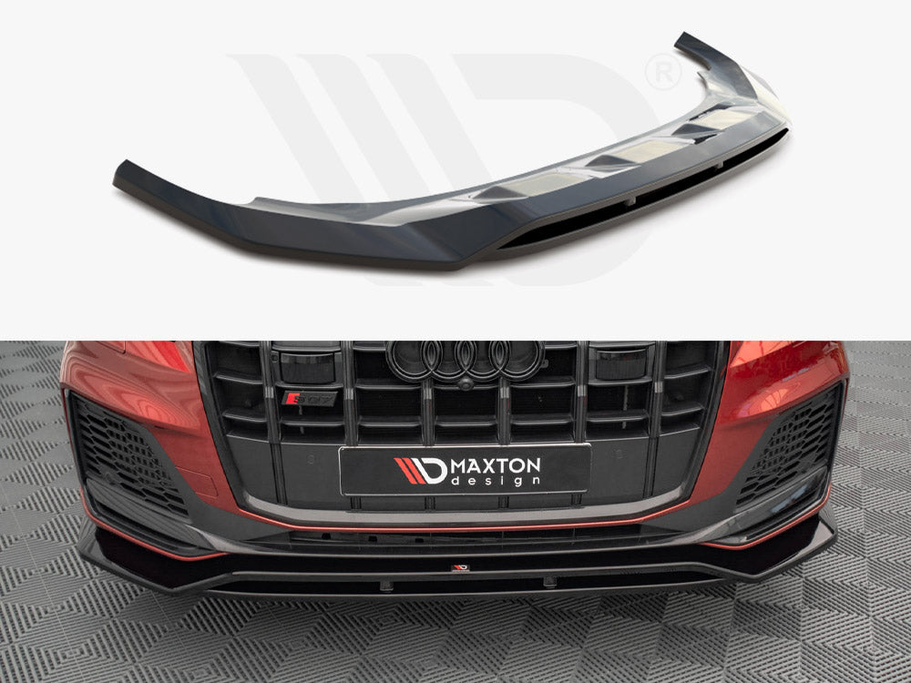 MAXTON DESIGN Front Splitter Audi SQ7 /Q7 S-line MK2 (4M) Facelift (2019-)