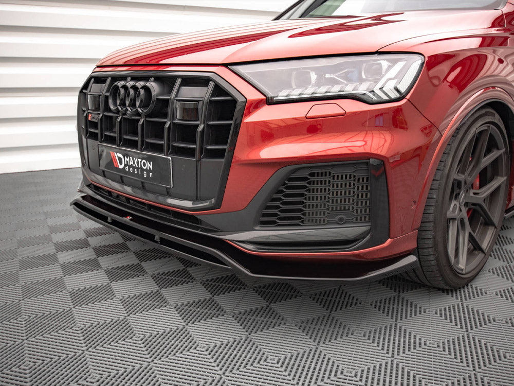 MAXTON DESIGN Front Splitter Audi SQ7 /Q7 S-line MK2 (4M) Facelift (2019-)