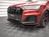 MAXTON DESIGN Front Splitter Audi SQ7 /Q7 S-line MK2 (4M) Facelift (2019-)