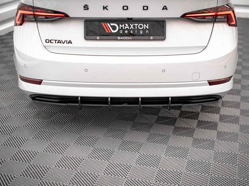Street PRO Rear Diffuser compatible with Skoda Octavia Mk4