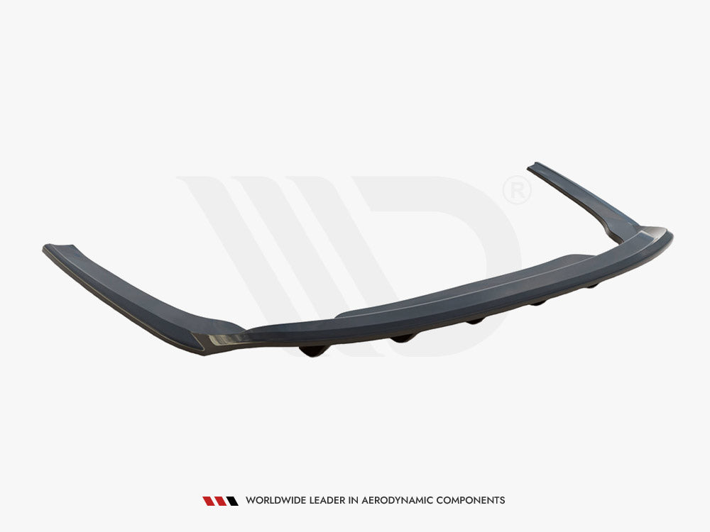 MAXTON DESIGN Central Rear Splitter (Vertical Bars) Skoda Octavia Mk4