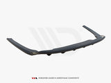 MAXTON DESIGN Central Rear Splitter (Vertical Bars) Skoda Octavia Mk4
