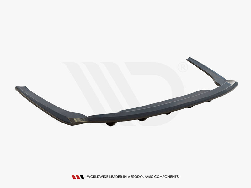 MAXTON DESIGN Central Rear Splitter (Vertical Bars) Skoda Octavia Mk4