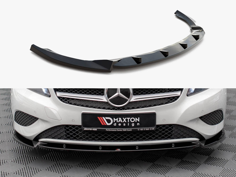 Front Splitter V.1 compatible with Mercedes A W176 (2012-2015)