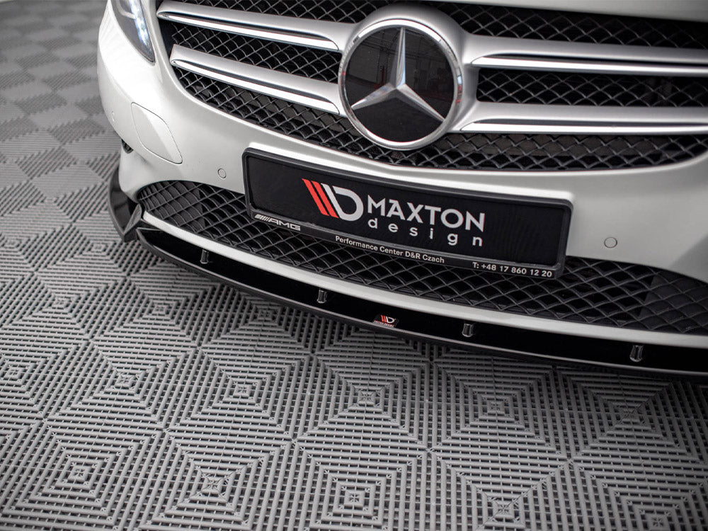 Front Splitter V.1 compatible with Mercedes A W176 (2012-2015)