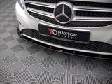 Front Splitter V.1 compatible with Mercedes A W176 (2012-2015)