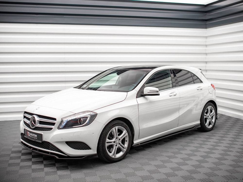 Side Skirts Diffusers V.1 compatible with Mercedes A W176 (2012-2015)