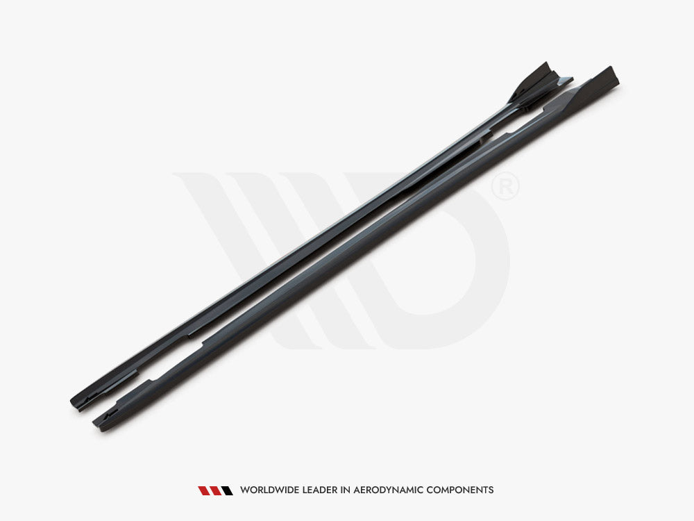 Side Skirts Diffusers V.1 compatible with Mercedes A W176 (2012-2015)