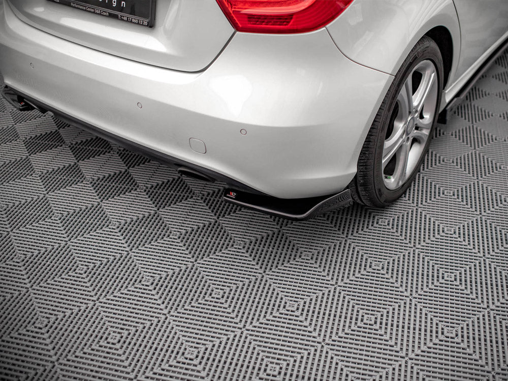 Rear Side Splitters V.1 compatible with Mercedes A W176 (2012-2015)
