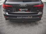 Rear Side Splitters compatible with Audi A4 B9