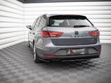 Rear Side Splitters V.1 compatible with SEAT Leon FR Sportstourer Mk3
