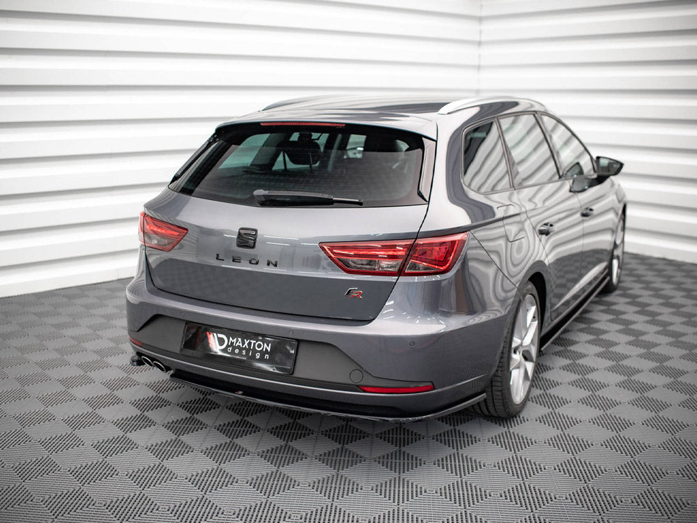 Rear Side Splitters V.1 compatible with SEAT Leon FR Sportstourer Mk3