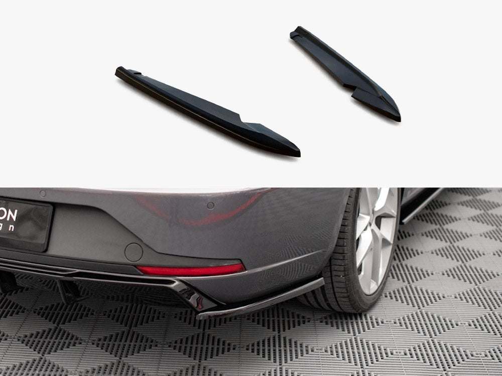 Rear Side Splitters V.2 compatible with SEAT Leon FR Sportstourer Mk3 (2012-2016)