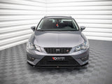 Front Splitter V.2 Seat Leon FR / Cupra MK3 (2012-2016)