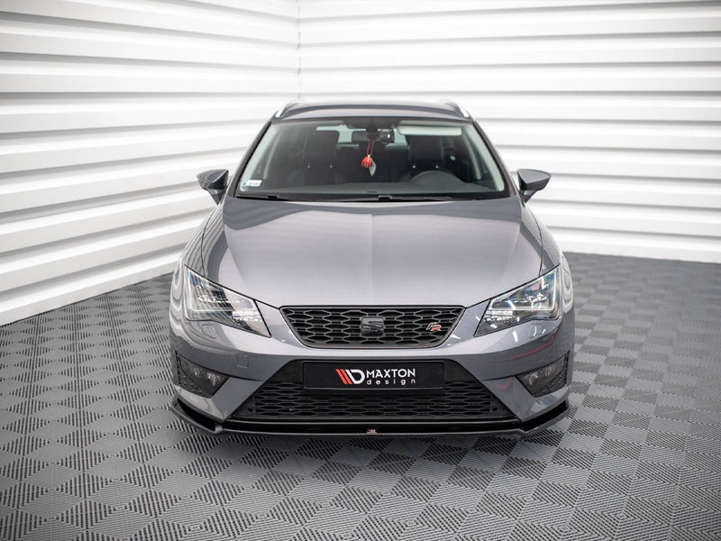 Front Splitter V.2 Seat Leon FR / Cupra MK3 (2012-2016)
