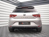 Rear Splitter (Vertical Bars) compatible with SEAT Leon Hatchback Mk3