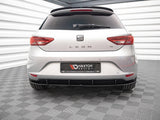 Street PRO Rear Diffuser compatible with SEAT Leon Hatchback Mk3 (2012-2016)