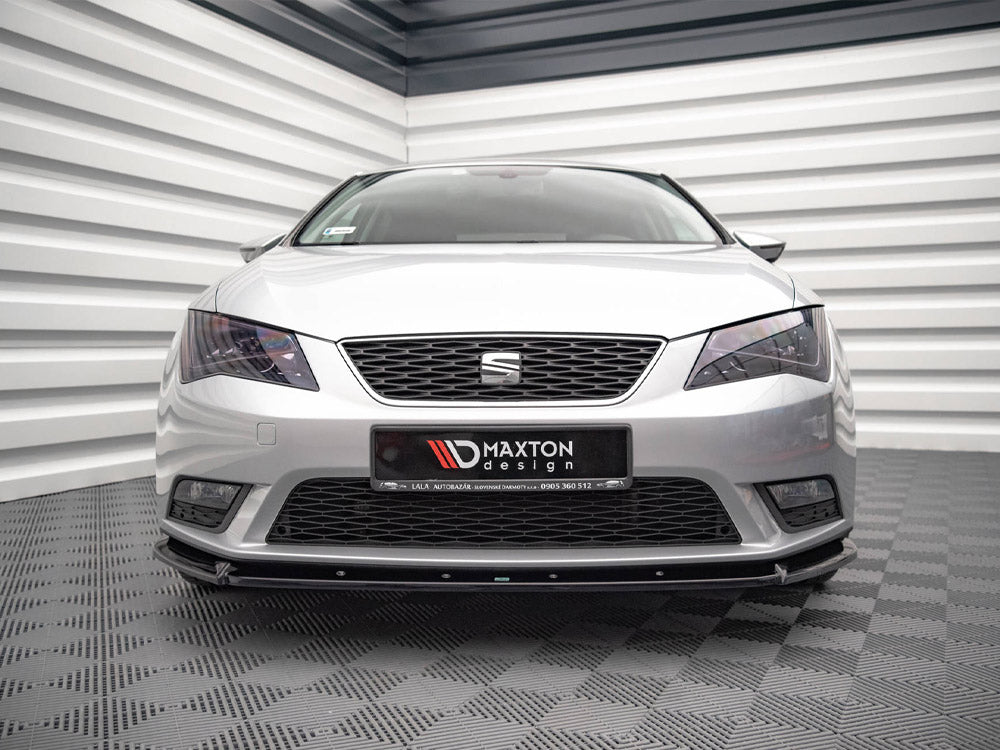 Front Splitter V.1 compatible with SEAT Leon Mk3 (2012-2016)