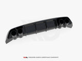 Rear Valance + Exhaust Ends Imitation compatible with SEAT Leon FR Hatchback Mk4
