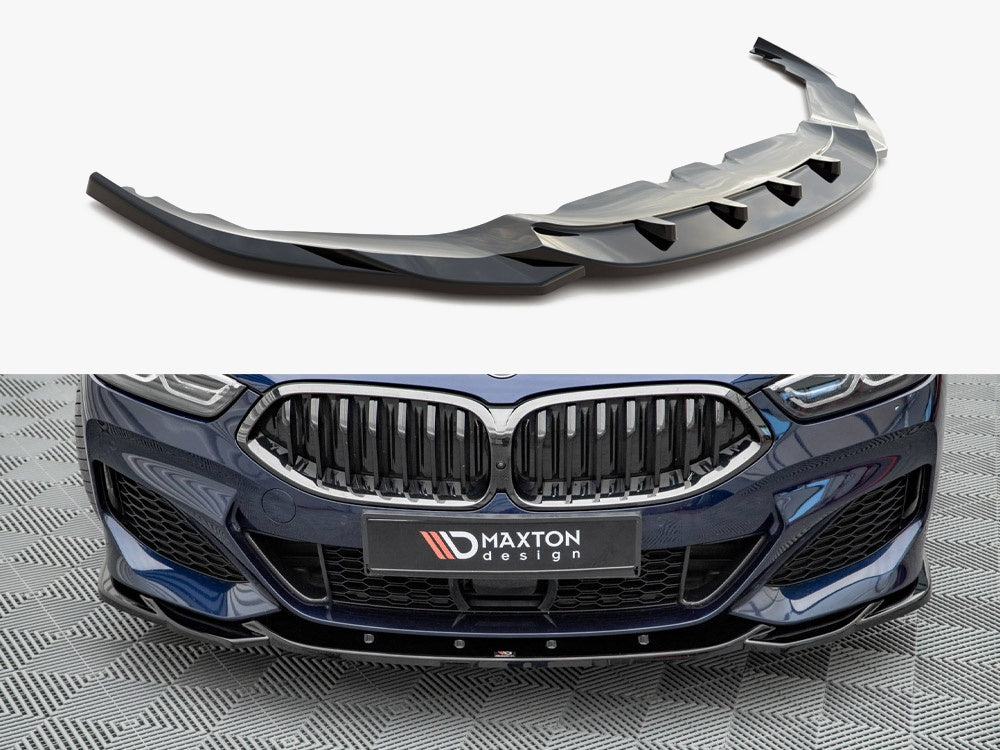 Front Splitter V.4 compatible with BMW 8 Coupe M-Pack G15 / 8 Gran Coupe M-Pack G16