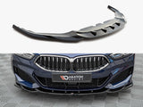 Front Splitter V.4 compatible with BMW 8 Coupe M-Pack G15 / 8 Gran Coupe M-Pack G16