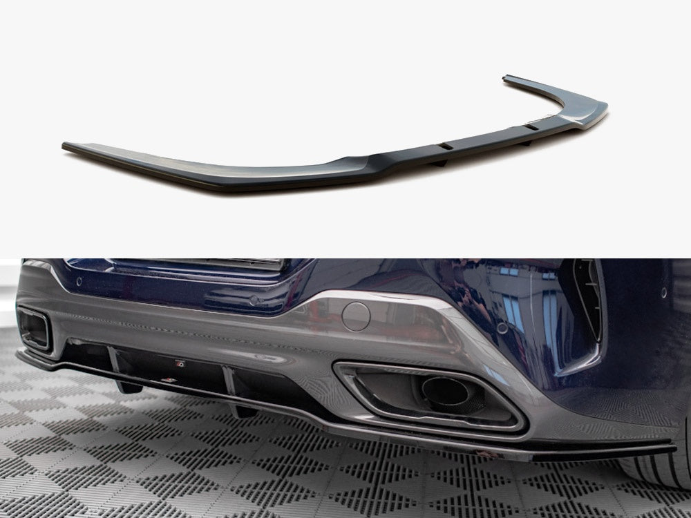 Central Rear Splitter (Vertical Bars) compatible with BMW 8 Gran Coupe M-Pack G16
