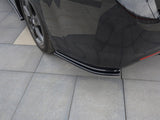 Rear Side Splitters compatible with Honda Accord Mk8 (Cu-series) Pre-facelift Sedan (2008-2011) - Carbon Look